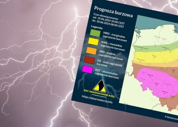 SOB: Ekstremalne zagrożenie burzowe
