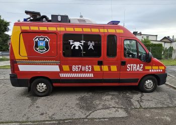 Strażacy z OSP Godów zrobili z Fiata stanowisko dowodzenia