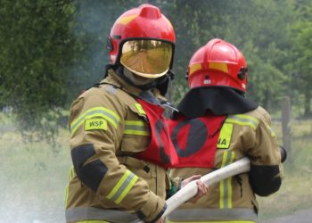 Wojskowi strażacy z Braniewa poddani sprawdzianowi