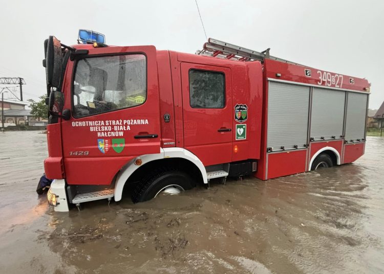 foto. OSP Bielsko-Biała Hałcnów