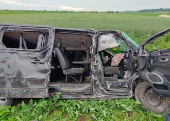 Wypadek w Brześciu. Ranne dzieci