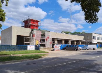 W Puławach trwa budowa nowej strażnicy PSP