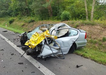 Śmiertelny wypadek na DW352