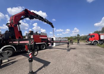 Pierwsze szkolenie z gabarytów na poligonie APoż.