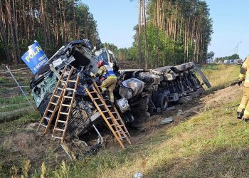 Śmiertelny wypadek na obwodnicy Kocka