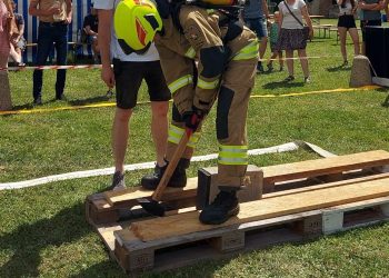Żelazny jak strażak. Zawody w Krzanowicach
