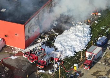 Pożar w Krośnie. Największa akcja w ostatnich 20 latach
