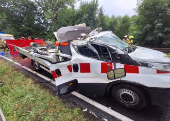 Śmiertelny wypadek na DK46 w miejscowości Podzamek