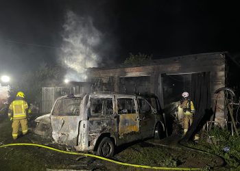 Pożar w miejscowości Gilwa. Jedna osoba poszkodowana