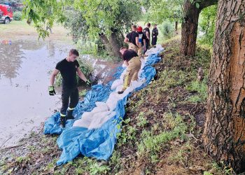 Prawie sto interwencji podlaskich strażaków po ulewach