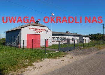 Złodzieje okradli OSP Jędrzejnik. Wiadomo, co zginęło