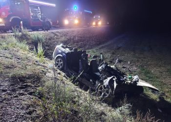 Śmiertelny wypadek na trasie Przeździęk Wielki – Wielbark