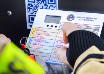 Monitorowanie czasu pracy. Nowy projekt warszawskiej PSP