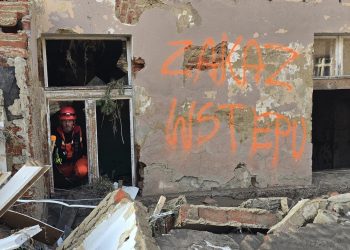 SGPR ŁÓDŹ działa na terenach zniszczonych przez powódź