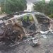 Pod Kołobrzegiem spłonęło elektryczne Audi