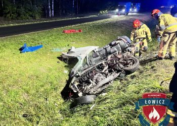 Śmiertelny wypadek na DK70 w powiecie łowickim