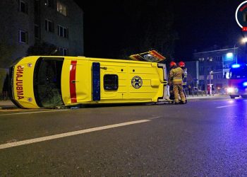 Zderzenie taksówki z karetką w Warszawie