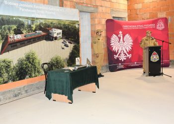 Trwa budowa strażnicy PSP w Olsztynie, ale brakuje pieniędzy