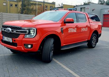 Ford Ranger trafił do OSP w Kębłowie