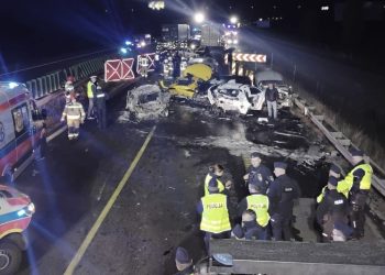 Karambol na S7. Wśród ofiar są dzieci