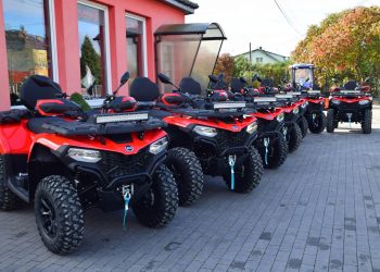Osiem quadów dla OSP gminy Połaniec