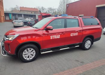 Nowy SsangYong dla gnieźnieńskiej jednostki PSP