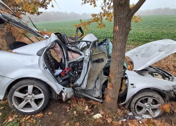 Wypadek w miejscowości Kruszyn. Wśród rannych dziecko