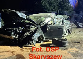 Wypadek w Skaryszewie. Nie żyje 15-latek