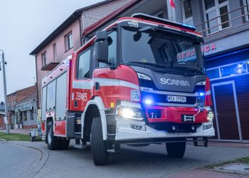 OSP Wierzbica z nową Scanią od WISS