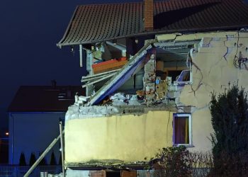 Giżycko. Wybuch gazu w budynku mieszkalnym