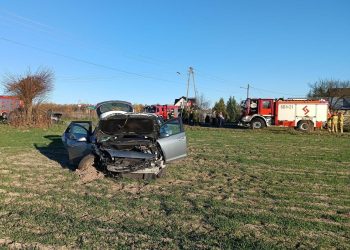 Wypadek w miejscowości Tarnawa-Góra. Wezwano LPR