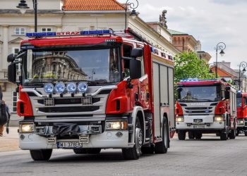 9-letnia Scania z Warszawy trafiła do OSP Rączyna