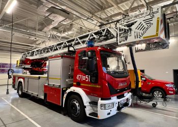 JRG w Legionowie doposażona w nową drabinę