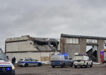 Katastrofa budowlana w Mławie. Zawalił się dach