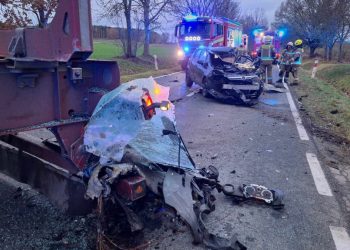 Śmiertelny wypadek na DK31 pod Chojną