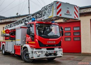 JRG Zduńska Wola doposażona w nową drabinę