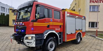 Ciężkie MAN-y w lubelskich jednostkach PSP