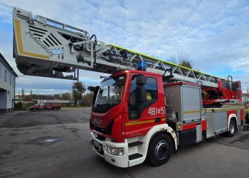 Nowa drabina mechaniczna już w JRG Jaworzno