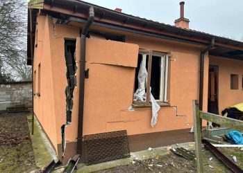 Babsk. Wybuch gazu w budynku mieszkalnym