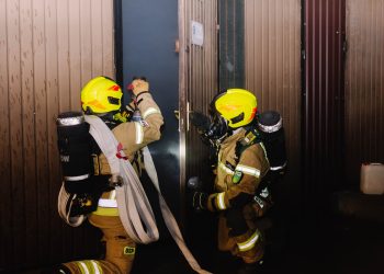 Gdów. Strażacy ćwiczyli gaszenie pożarów i współpracę