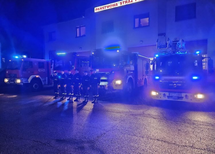 foto. KP PSP Człuchów