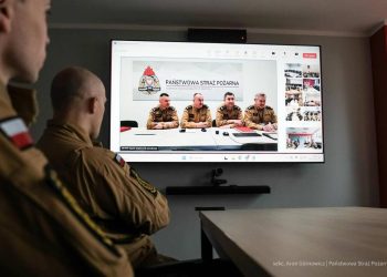 Pomorska PSP zyskała system wideokonferencji