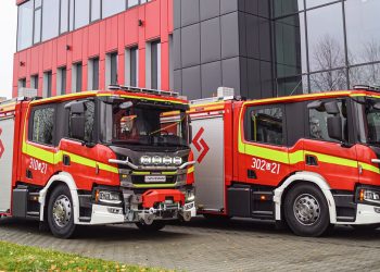 Miejskie Scanie dla warszawskiej straży pożarnej