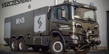 Kolejne samochody dla Wojskowych Straży Pożarnych