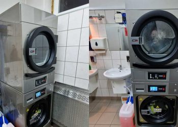 Profesjonalny zestaw pralniczy dla strażaków – kolejna udana realizacja