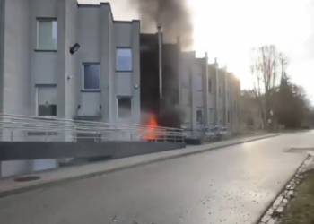 Pożar na terenie Narodowego Centrum Badań Jądrowych. Są ranni