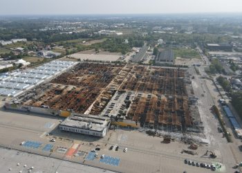 Na pogorzelisku Marywilskiej 44 zakończono oględziny