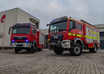 Huczne powitanie nowego wozu w OSP Jaraczewo