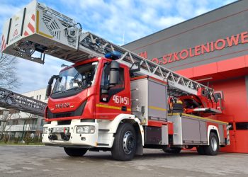 Nowa drabina dla Jednostki Ratowniczo – Gaśniczej w Łęcznej
