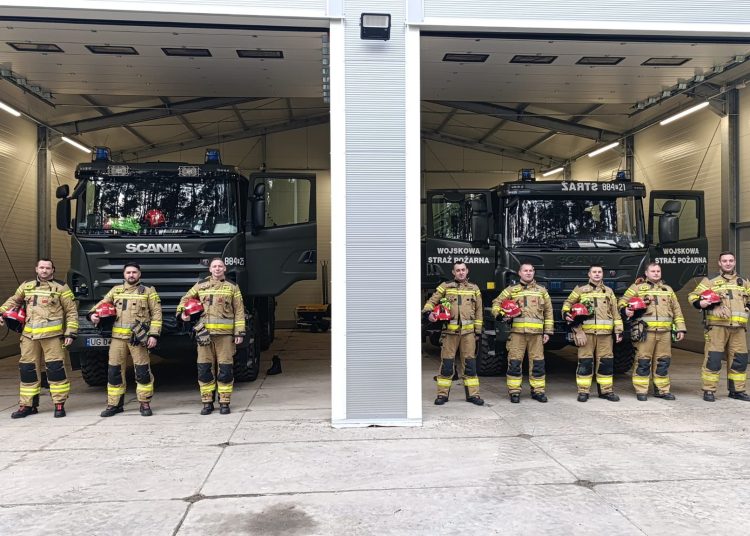 foto. FB/Wojskowa Straż Pożarna / Military Fire Brigade